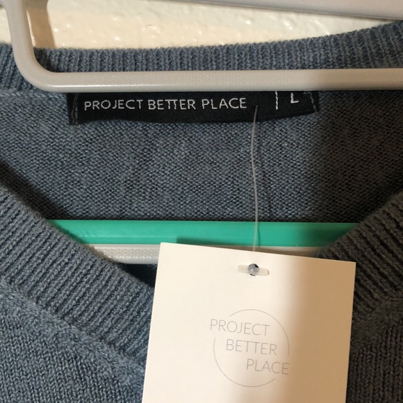 Project Better Place size Large. Sweater very soft.nwot - Picture 3 of 6